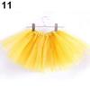Dětská Dívčí Roztomilá Nadýchaná Tylová Spodnička Tutu Sukně Baletní Taneční Kostým