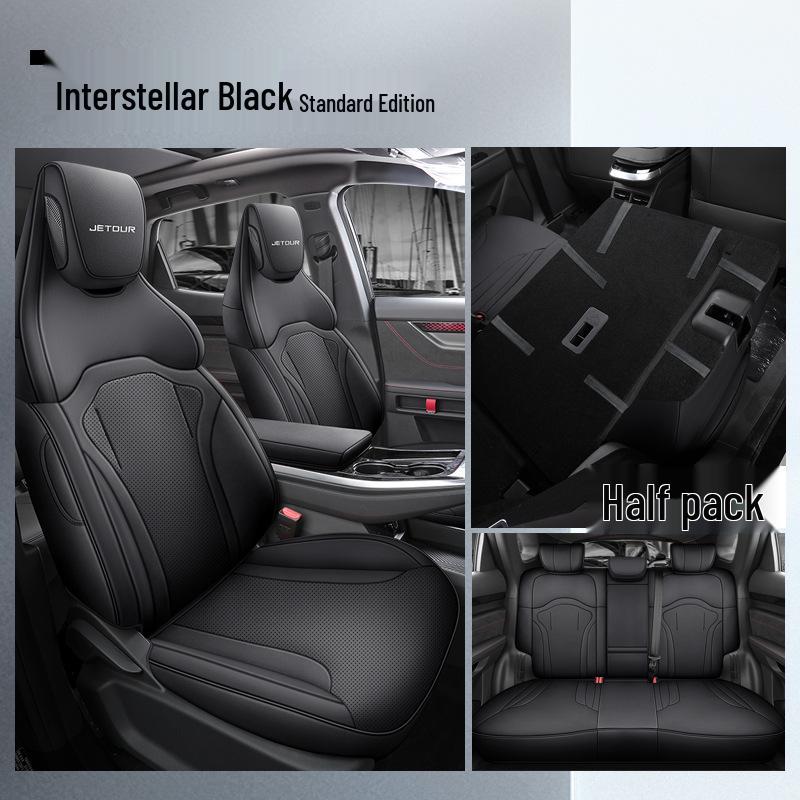LTCS Jietu Dasheng Sporty Leather Car Seat Cushion - All Seasons Fit