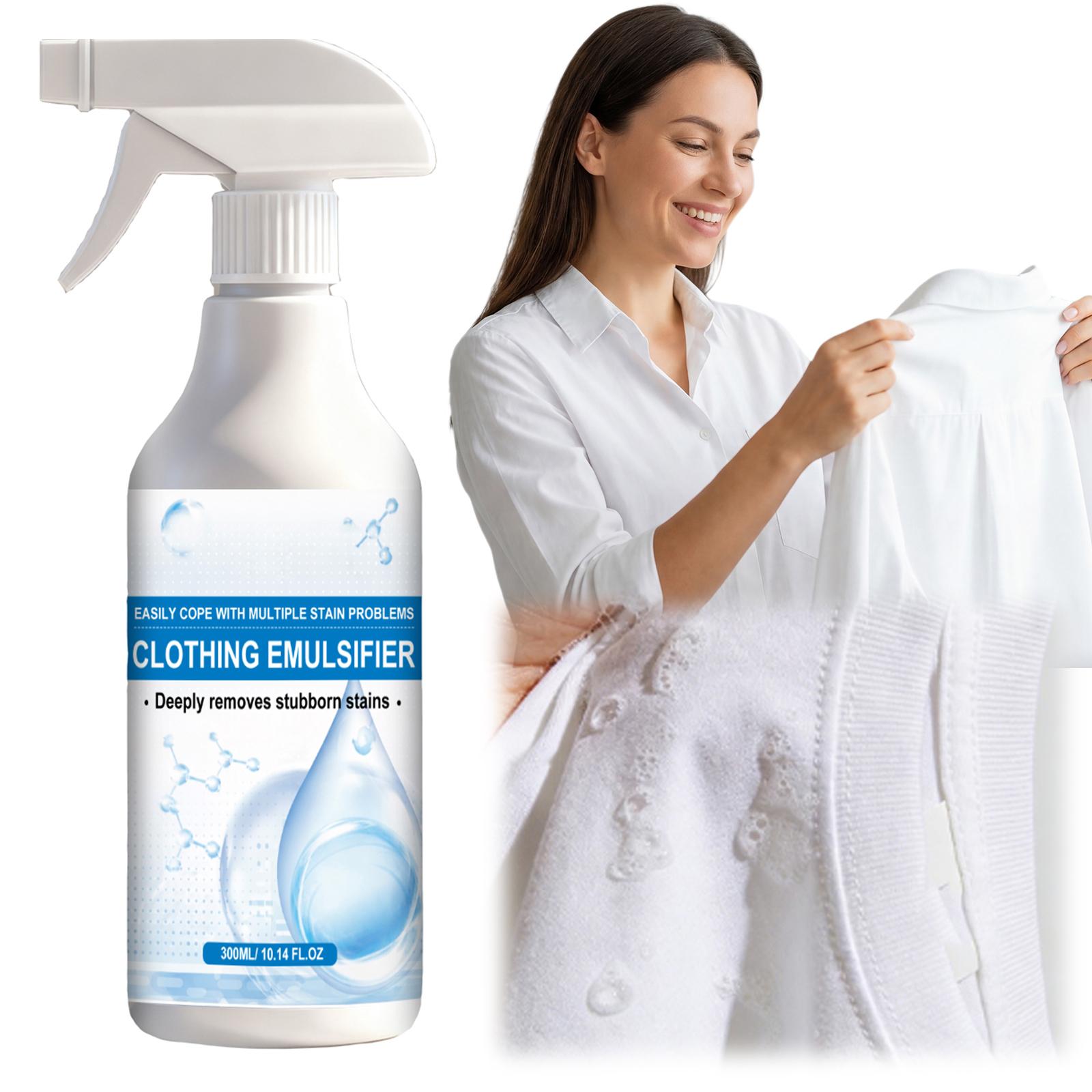 300ml Clothing Emulsifier Stain Remover Clothes Stain Remover Spray Clothes Cleaner Spot Remover Fresh & Safe for All Garments China Mainland