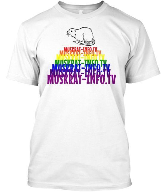 Muskrat Info Tv T-Shirt XXL