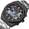 MEGIR Quartz Watches for Men Luxury Casual Business Wristwatch with Chronograph Waterproof Luminous Auto Date Reloj Hombre 2225