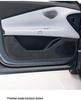 Lynk&Co Z10 Suede Door Kick Pads - Anti-Dirty, Anti-Kick Interior Protectors
