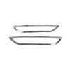 For VW Volkswagen Teramont Atlas    2024 Rear Fog Light Lamp Cover Trim ABS Chrome Car Styling Eyebrow Accessories