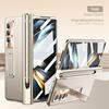 Magnetic Hinge Bracket Case For Samsung Galaxy Z Fold 6 5 4 3 With S Pen Full Protection With Lens Film Cover For Z Fold6 Fold5
