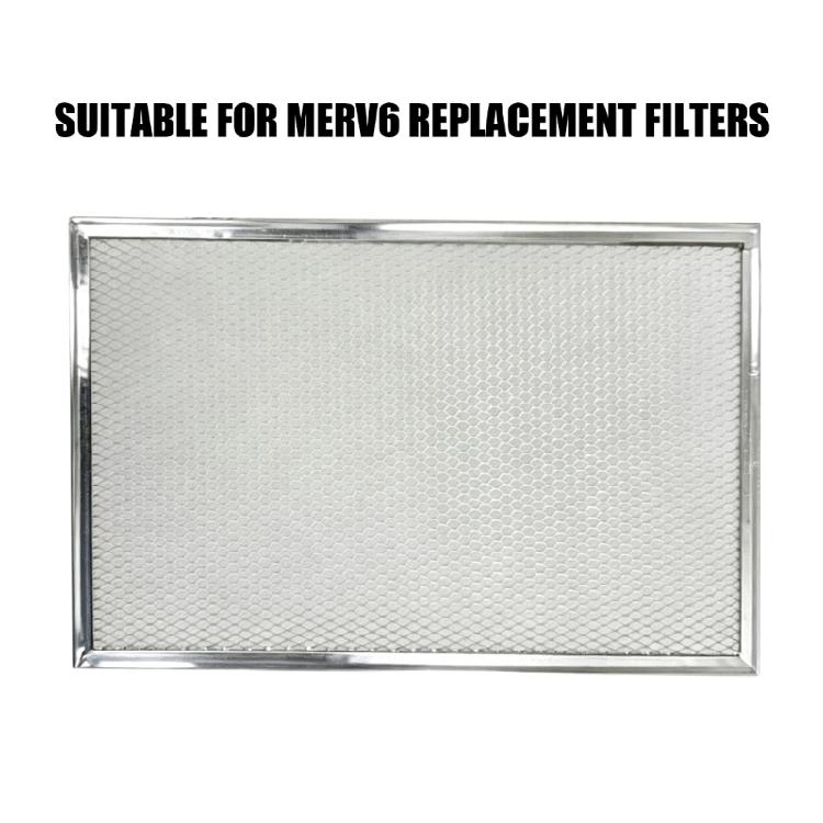 MERV6 Replacement Filter For 612409 Home Ventilation System Aluminum Frame Strong