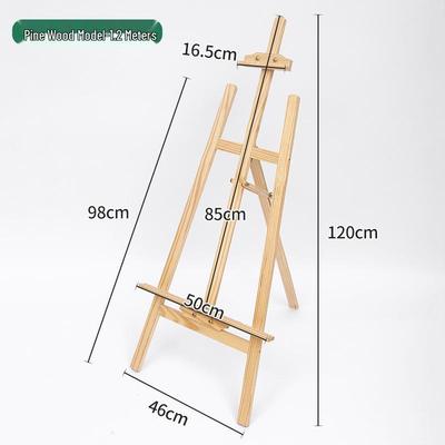 Adjustable 1.2m Pine Wood Sketch Easel with Free Shipping