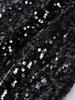 Damen V-Ausschnitt Formelles Kleid Damen Spitze Langkleid Damen Rückenfreies Sexy Kleid Damen Schwarzes Kleid 2026