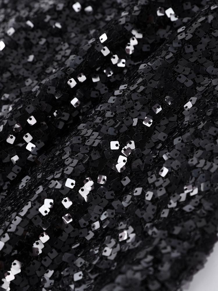 Damen V-Ausschnitt Formelles Kleid Damen Spitze Langkleid Damen Rückenfreies Sexy Kleid Damen Schwarzes Kleid 2026