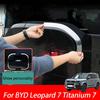For BYD Leopard 7 Titanium 7 2025 2026 Rear Backpack Protective Trim Spare Tire Cover Decorative Strip Car Styling Accessories