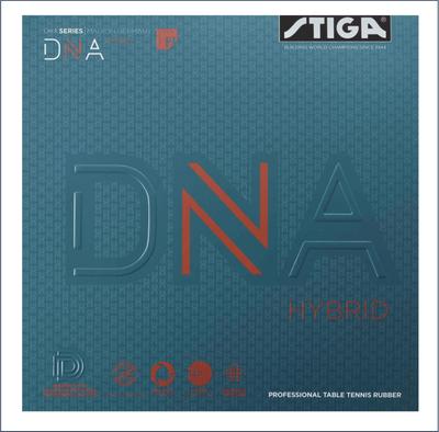 STIGA DNA Hybrid XH Tischtennisbelag, Invertiert Weich, Rot, Extra Dick, MAX 1712130521