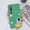 For Huawei Nova 8 8i 6 7 9 10 11 Pro P30 P40 Lite 4G 5G Case Cute Astronaut Liquid Soft Silicone Shockproof Cover Camera Protection For Huawei Bumper