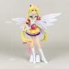 New Cartoon 23cm Anime Sailor Moon Tsukino Action Figure Wings Toy Doll Cake Decoration PVC Model Girls Gift Toy for kid