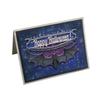 Wesołego Halloween Metalowa Srebrzysta Ramka Nietoperza Szablon Wytłaczanie Wykrojniki Do DIY Scrapbooking Papierowy Album Karty Robienie