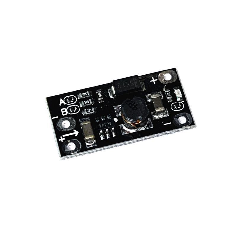 Mini DC-DC Boost Module: 3.7V To 12V, Supports 5V/8V/9V/12V Lithium Battery Output.