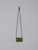 AUBOUR letter mini bag (suede olive) _ from Italy