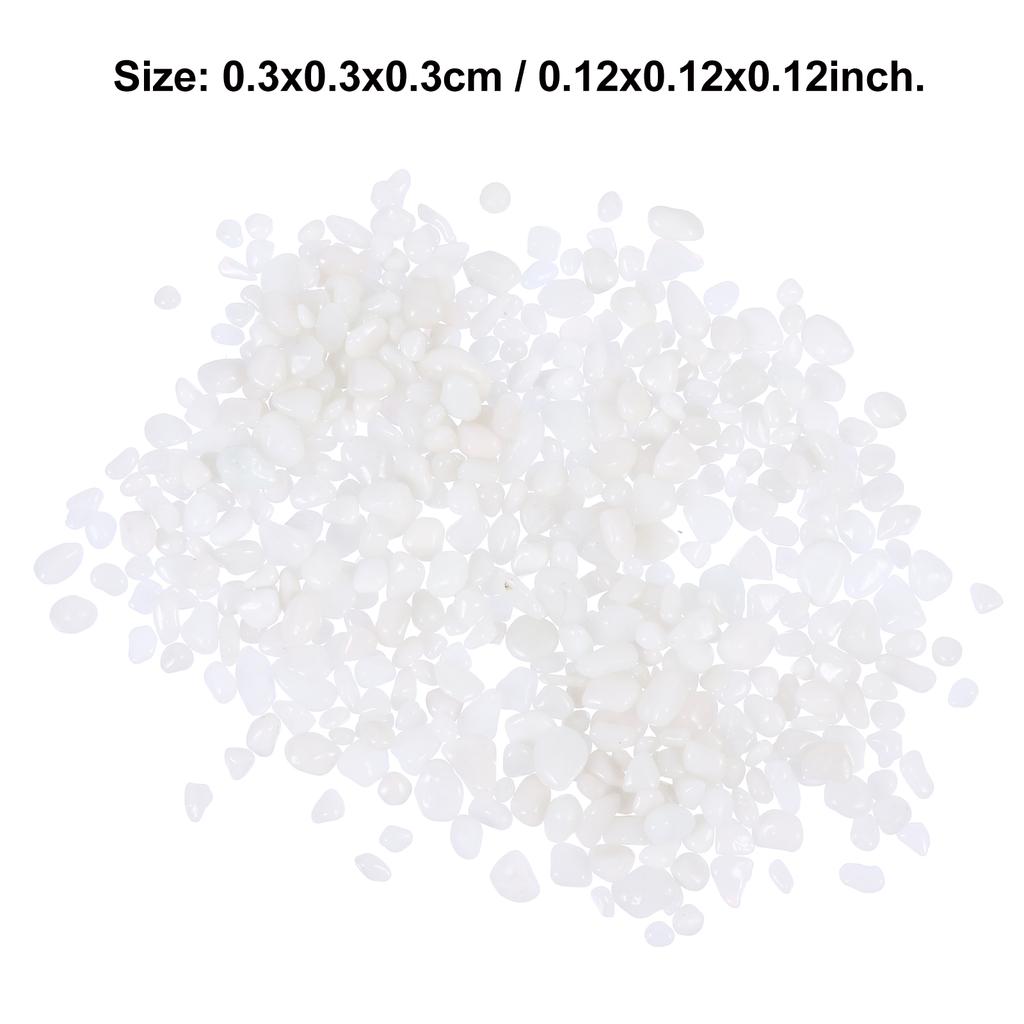 Crystal Stone Aquarium Gravel Fish Tank Rocks Brown Aquarium Stone Glass Decor Transparent Non Float Safe Pets