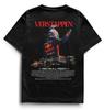 Maglietta Unisex Cotone Oversize Taglia Larga Max Verstappen Corse F1, Maglietta Grafica Formula 1 Vintage sul retro