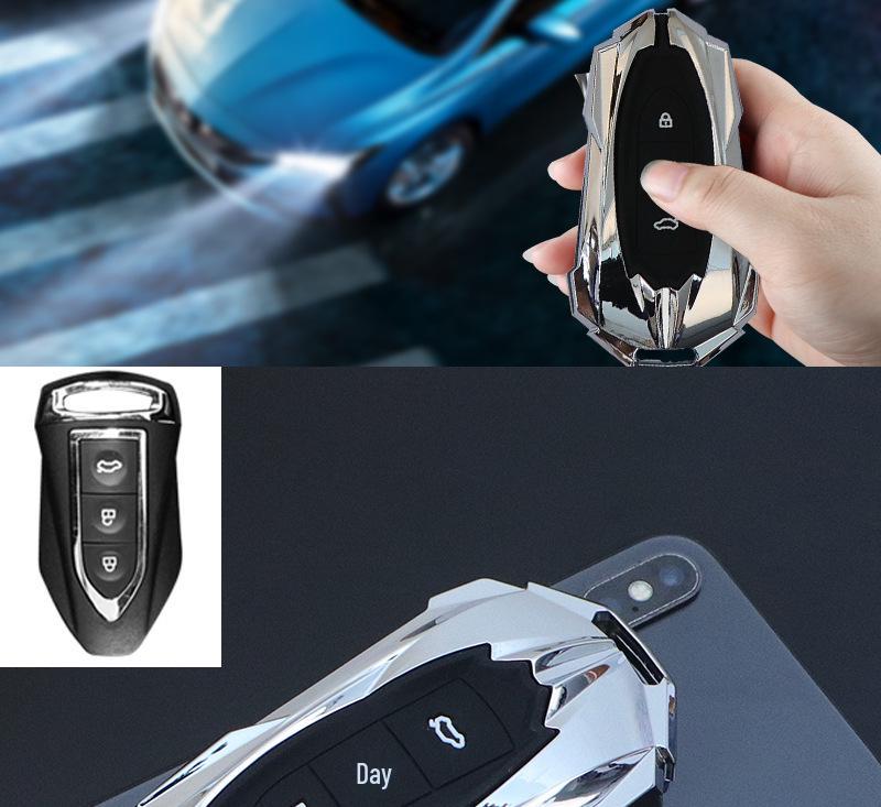 Husă cheie auto Zotye T500: Carcasă Metalică Elegantă pentru Cheie pentru Modelele SR7/SR9/T700/T600 – Unisex