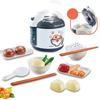 Kitchen 21Pcs Toys Set Realistic-Looking Voice Spray Rice Cooker Kids Pretend Play House Chef Appliances Educational Toy Gifts For Kids
