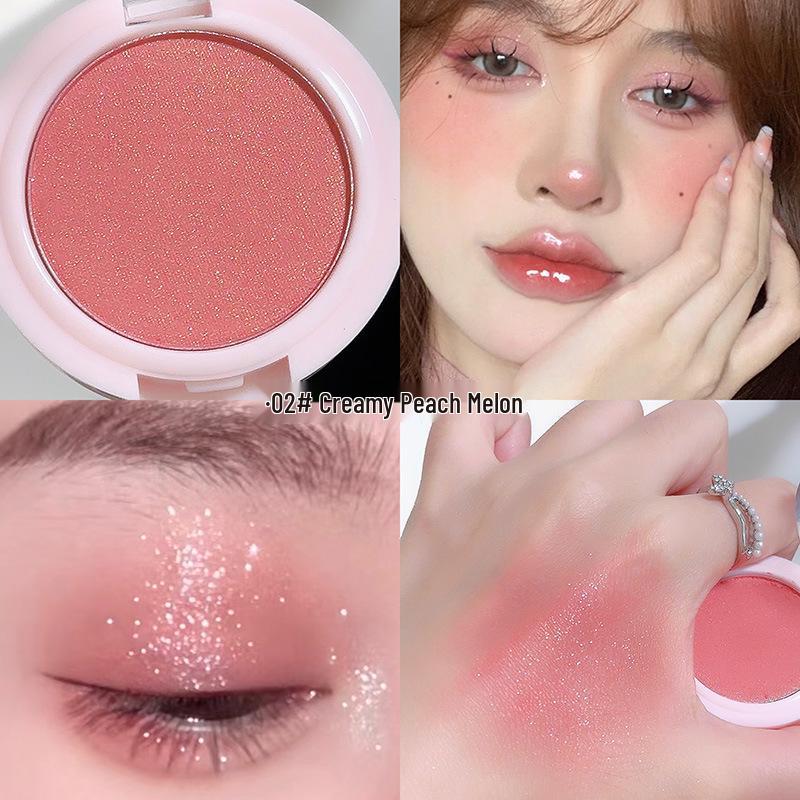 

MYHO Дофаминовый Шиммер: Палетка румян и хайлайтера одного цвета