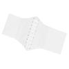 Corset Belt Fashion AllMatch Flexible Waist Fit Faux Leather Corset for Clothing Decoration