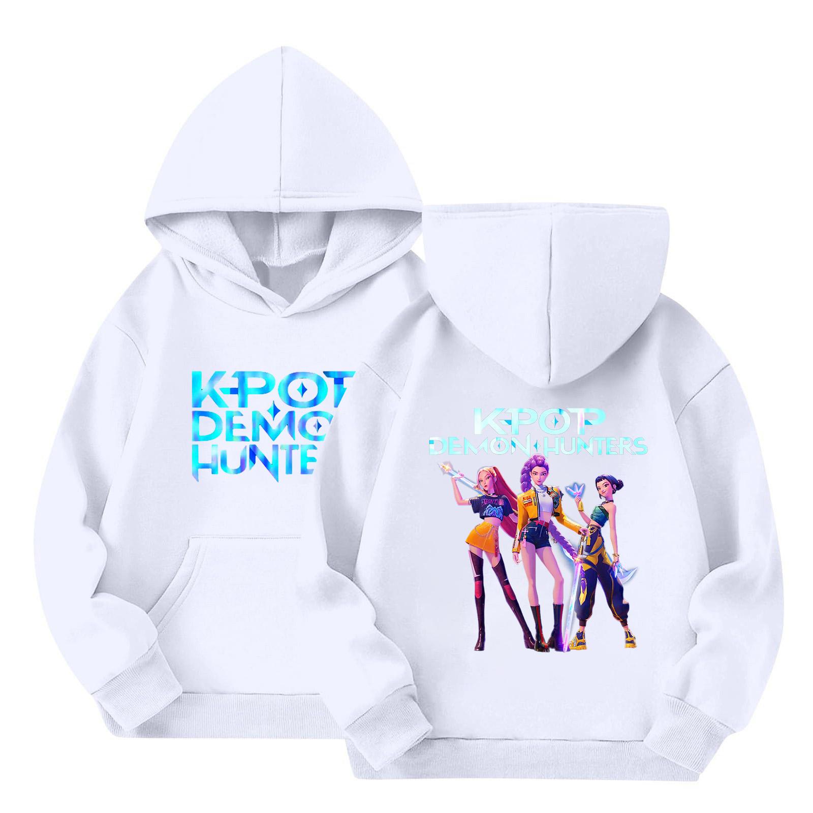 

Детский пуловер с длинным рукавом, свободного кроя, с принтом букв, капюшоном на шнурке 160 белый