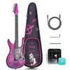 Enya Inspire Electric Guitar 39 inch - Smart Carbon Fiber Guitar with 15W Wireless Speaker, 20 Tones, Onboard Presets, Cable, Wrench, Gig