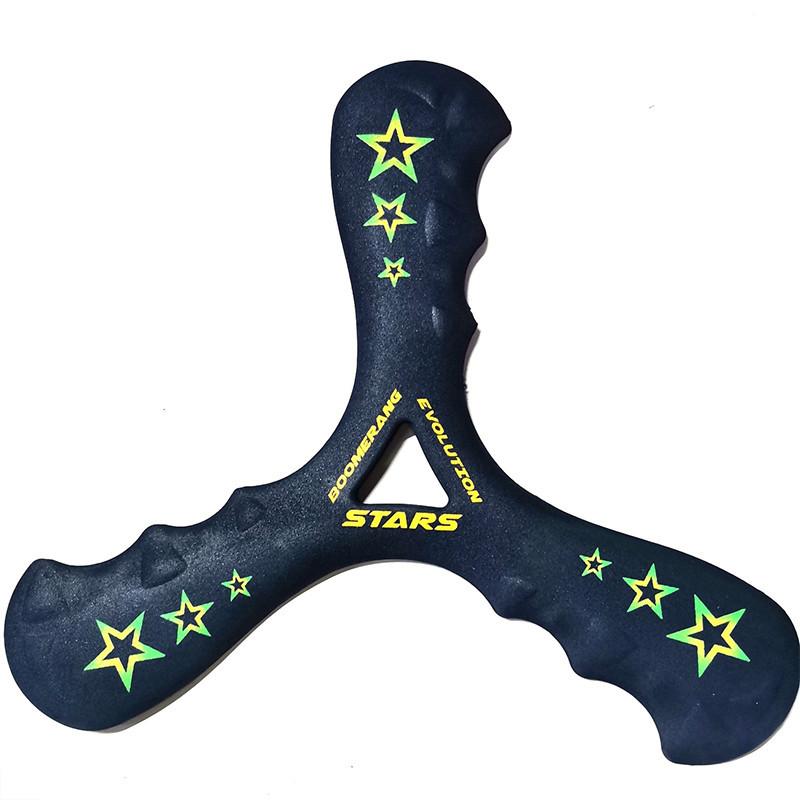 Lightning Three-leaf Children's Safe Boomerang Outdoor Leisure Toy Wholesale
