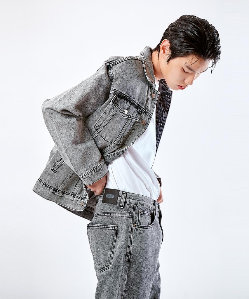 Philogram Black Snow Denim Jacket