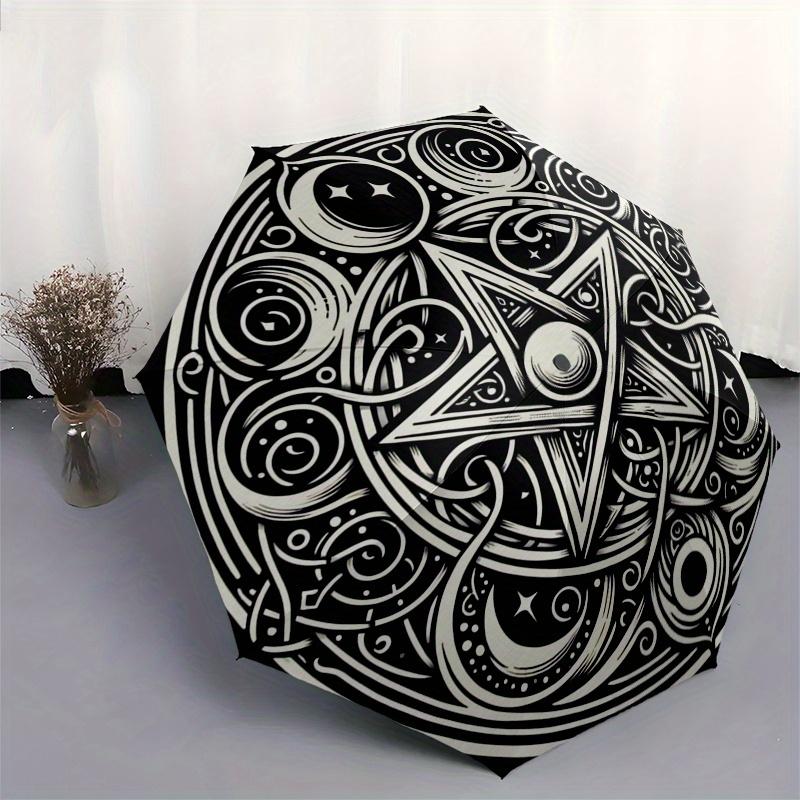 Bohemian Star Mandala: Aesthetic Wall Art for Home Decor Umbrella, Christmas Gift Y376