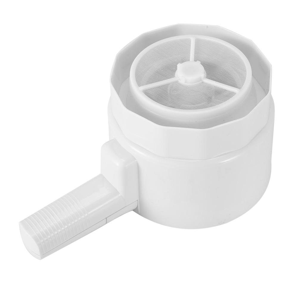 Battery Operated Flour Sifter Stainless Steel Inner Core Flour Strainer Sieve  Home Kitchen
