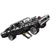 Hot Moc Bricks Tech Auto-Serie Doms Dodge Charger 42111 Modellbausteine 1077 Teile Rennwagen Spielzeug Geschenk für Jungen Kinder