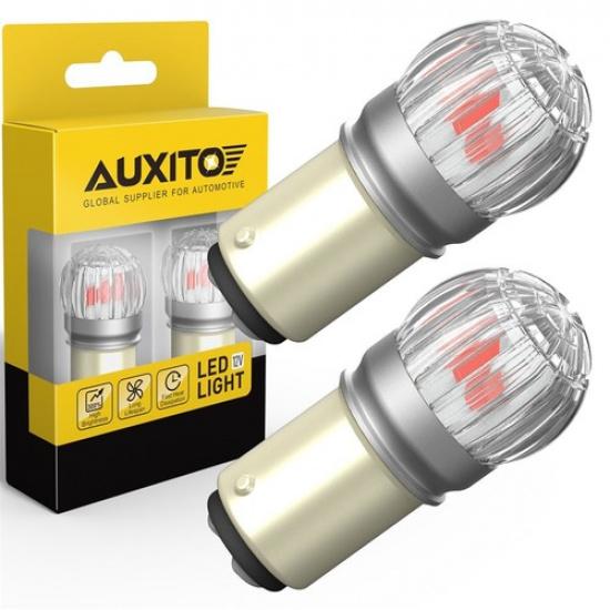 2X 1157 LED Red Bright Brake Tail Stop Light Indicator Parking Bulbs Turn Signal