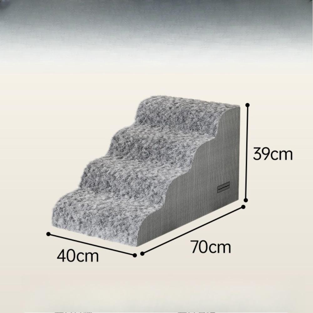 4stupňový žebřík pro psy a domácí mazlíčky, nadýchaná štěňata, schůdky vedle pohovky, postele, rampa pro psy, ochrana kloubů domácích mazlíčků, schůdky pro starší psy