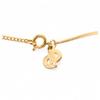 Auth DIOR Necklace CD Logo Heart Motif di6609aa