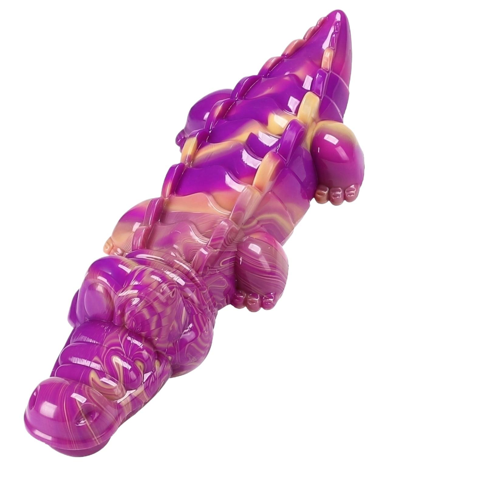 

Nylon Dog Chew Toy, Beef Flavored Dog Teething Toy, Interactive Dog Toy One Size фіолетовий
