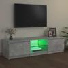 Vidaxl Szafka Pod Tv Z Led, Szarość Betonu, 140X40X35,5 Cm