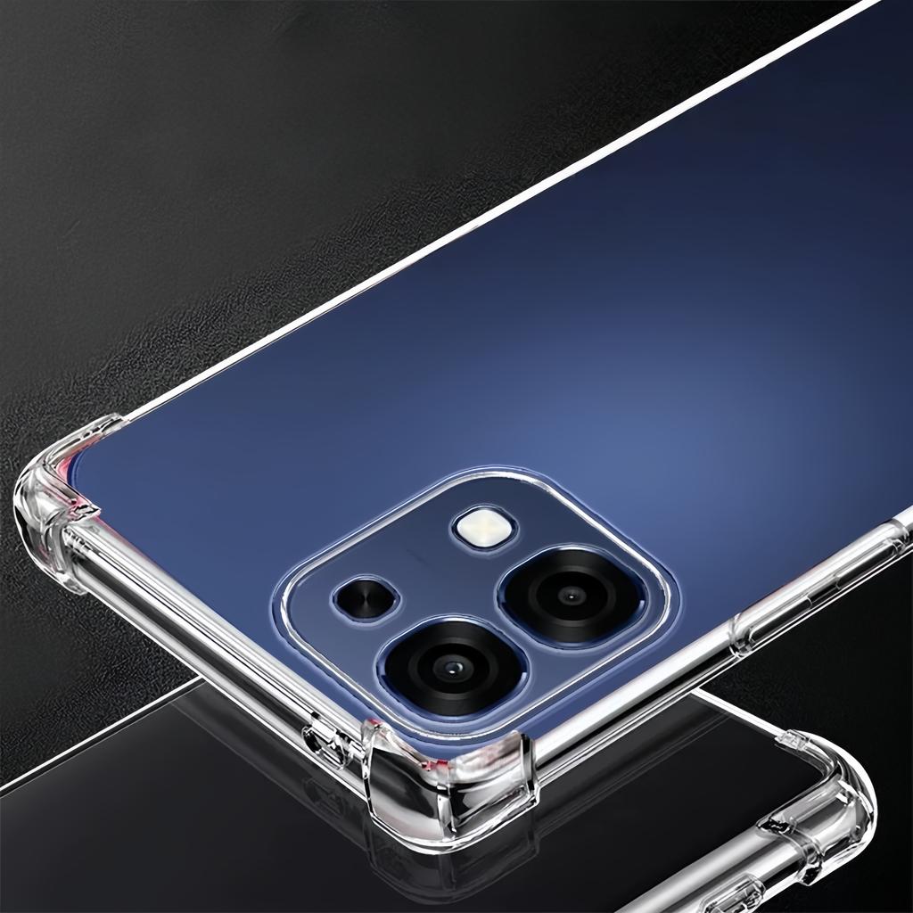 Transparent TPU Phone Case For OPPO A6 Pro/A6/A6X/A5 Pro/A5/A5X , Non-Yellowing Shockproof Protective, Anti-Scratch-Clear
