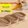 7-Point Height-Increasing Insoles with Fleece for Warmth, Arch Support, Half-Insole Design, Thickened for Comfort, Ideal for Winter Boots & Sneakers.