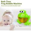 Baby Bath Bubble Toy, Automatic Music Bubble Machine, Blow Bubble Maker, Frog Bath Toy, for Baby Toddler