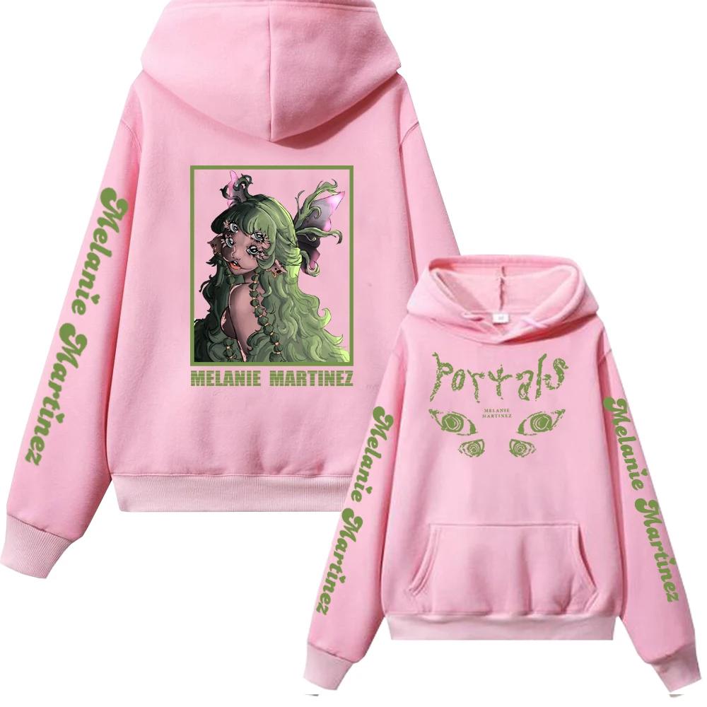 Melanie Martinez Portals Tour Printed Hoodies Women Men Fleece Comfortable Hooded Sweatshirts Harajuku Hip Hop Street Hoody