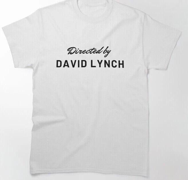 DIRECTED BY DAVID LYNCH T Shirt For stag do joke Mens Birthday Novelty Funny L