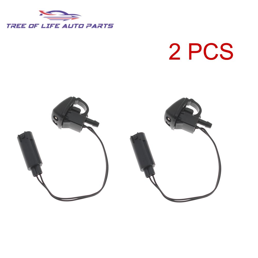 1/2PCS Heated Windshield Washer Nozzle Jet FOR LAND ROVER DISCOVERY 3 4 RANGE ROVER SPORT 2006-2013 LR048615 LR018834