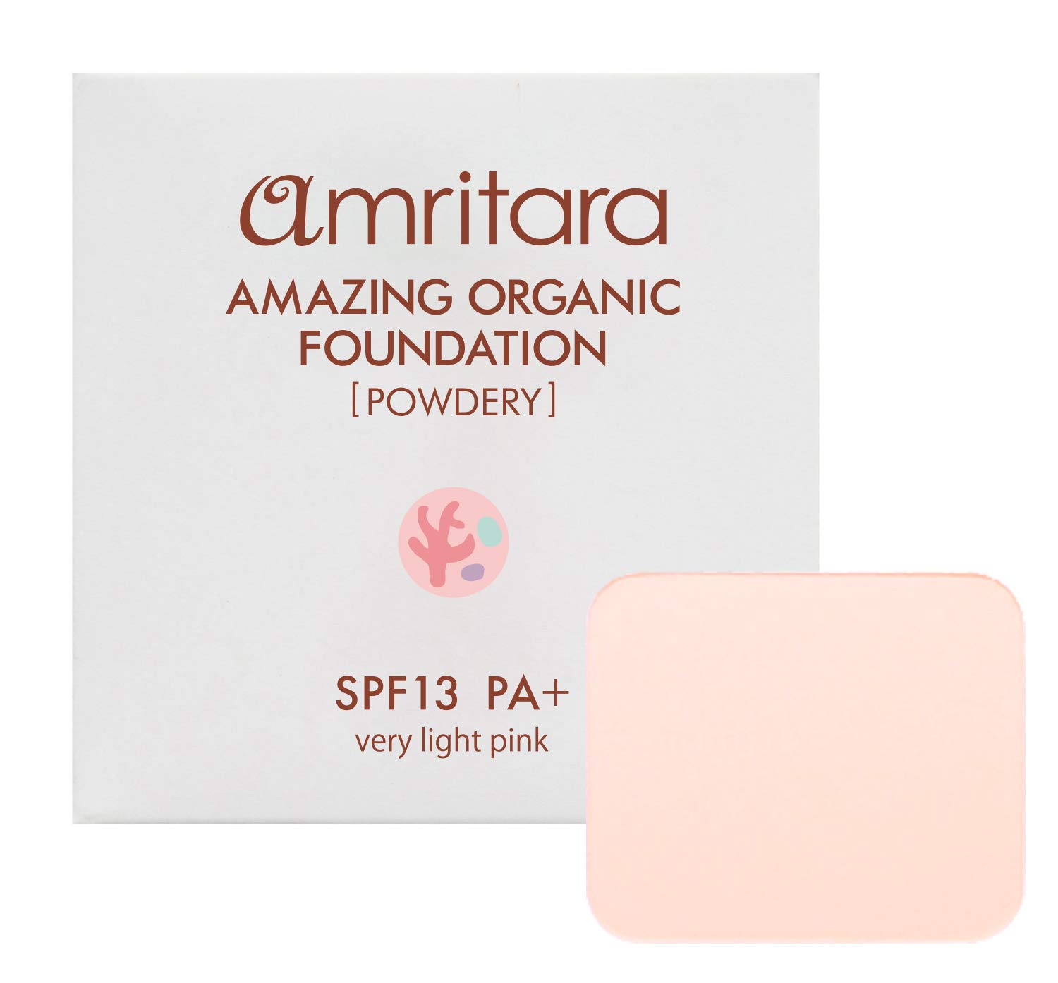 

Amritala Amazing Organic Foundation Refill P0 Ягодный светло-розовый (SPF 13PA+)