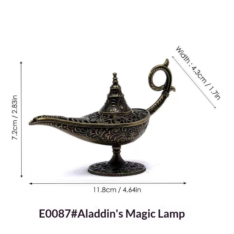 Horký výprodej Antický styl Lampa Kovový kadidelník Svíčka vonná & nevonná Držák na svíčku Domácí dekorace Dárek Arabský kadidelník