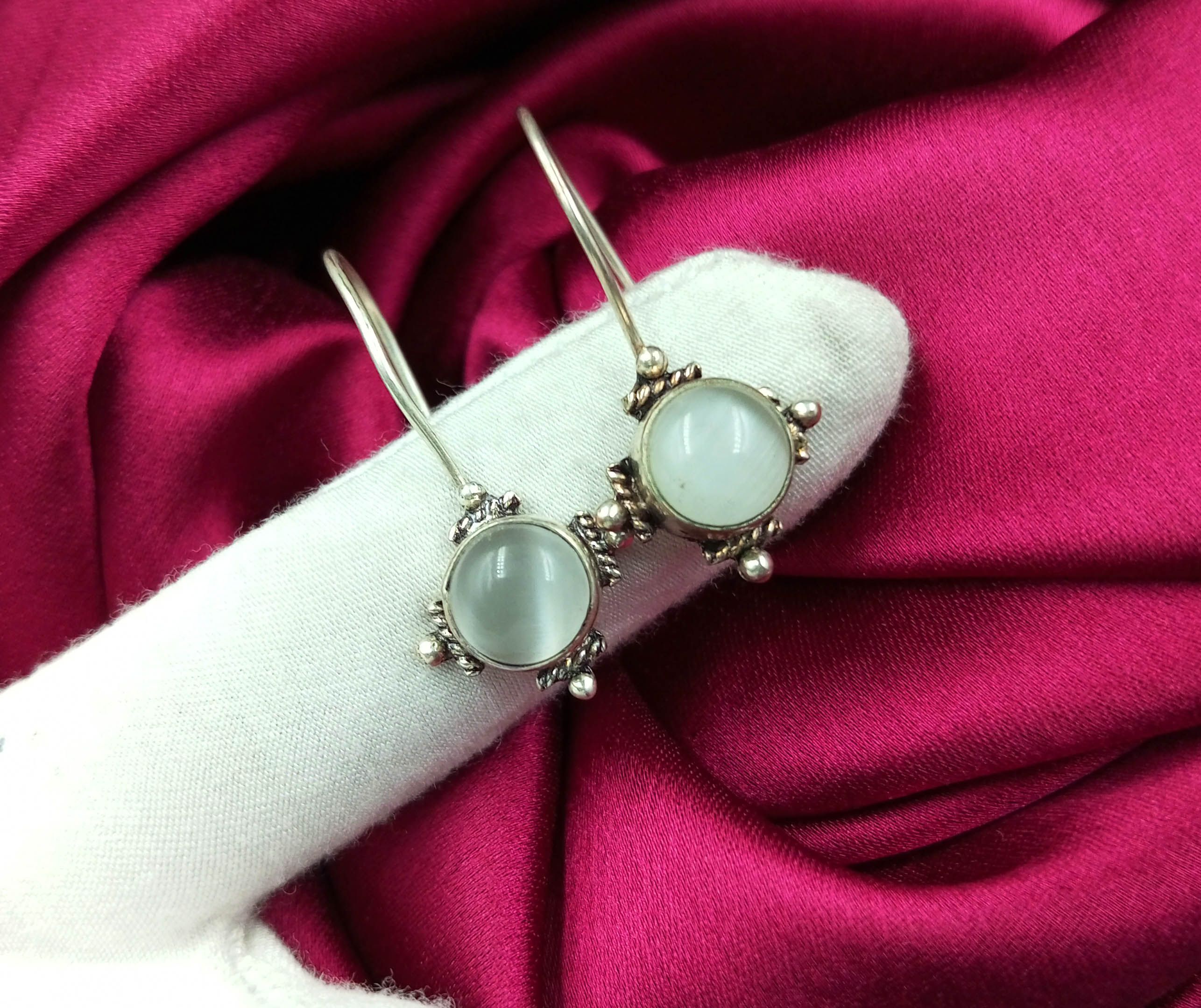 

Женские серьги-крючки Monalisa Gemstone из стерлингового серебра 925 пробы EEJ-E76