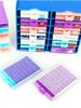 12 Grids Diamond Painting Tray Organizer Rack with Diamond Box Multi-Boat Plates Storage Rack Multifunctional for DIY Craft Arts