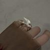 Adjustable Wild Bird Ring Symbolizing Freedom Ring With Intricate Detailing For Nature Enthusiasts Alloy Jewelry