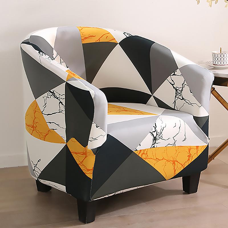 Huse pentru scaune de club Huse pentru fotolii elastice Huse pentru scaune pentru cada tipărite Huse pentru canapea Huse pentru canapea Spandex pentru contor de bar camera de zi