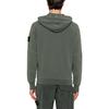 STONE ISLAND Garment Dyed Hoodie Musk Men Tops Green 801563160-V0159